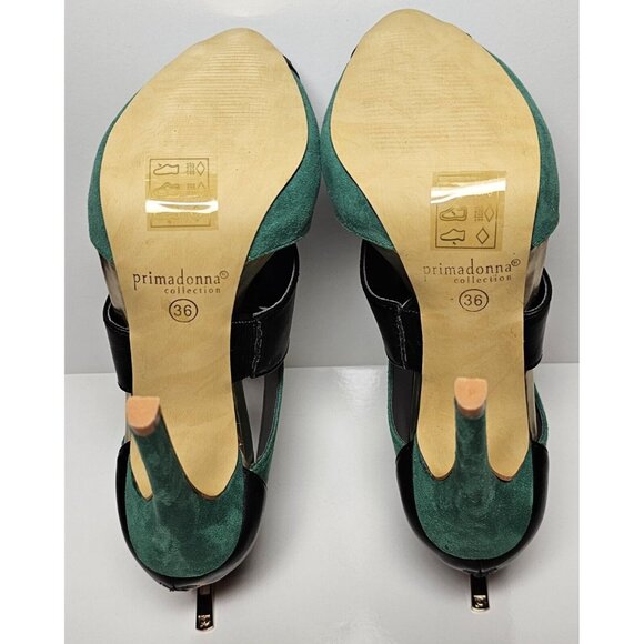 PRIMADONNA COLLECTION WOMEN'S SIZE 36 EURO GREEN NEW/BOX 4.5 INCH HEEL 12080 MI - Picture 10 of 12